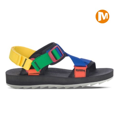 Dámské Sandály Merrell Alpine Strap Černé/Viacfarebný (CZ. MXQNA)